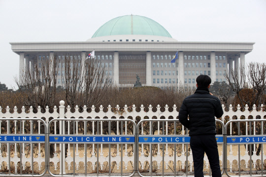 국회의사당 전경. 연합뉴스